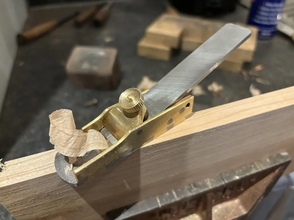 picture of homemade wood plane